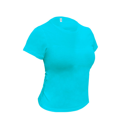 PLAYERA MAR ALGODÓN DAMA MANGA CORTA - Artículos Promocionales MAS RECIO